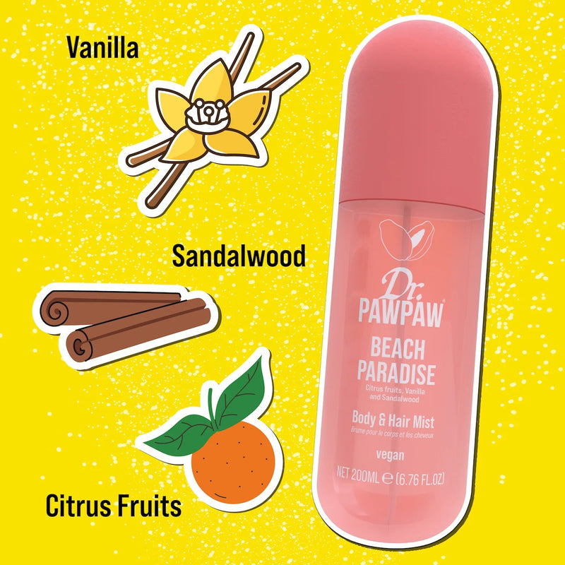 DR. PAWPAW Body & Hair Mist Beach Paradise