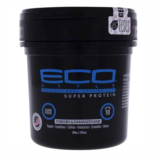 EcoStyle Styling Gel Super Protein Blue 236 ml.