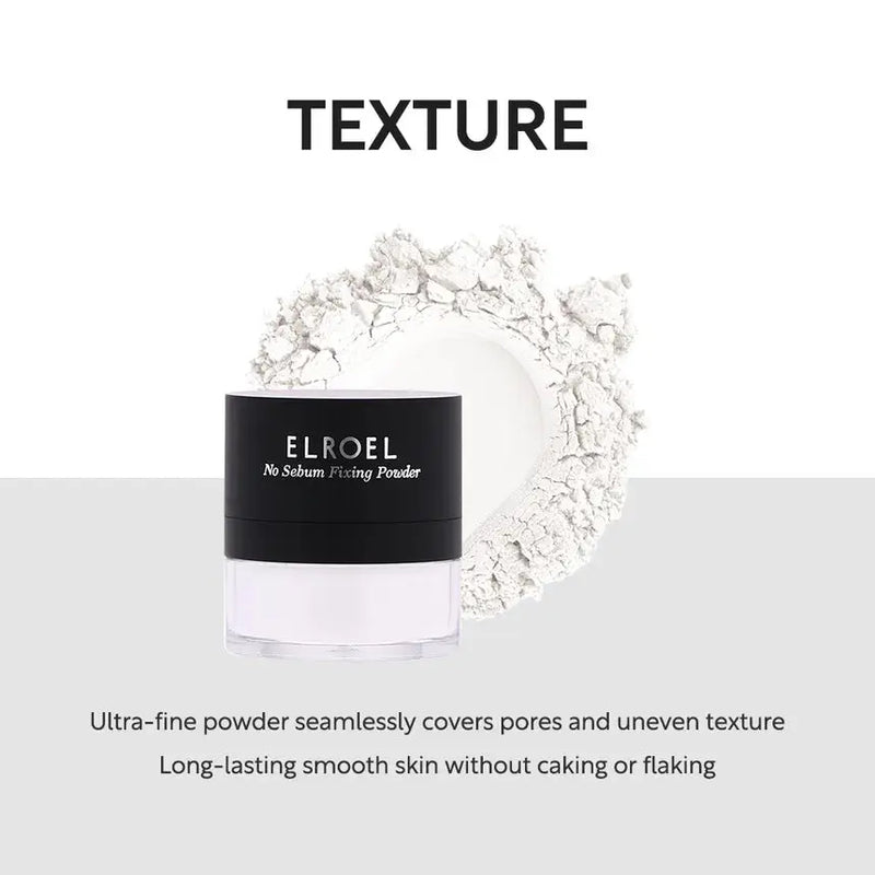 Elroel No Sebum Fixing Powder