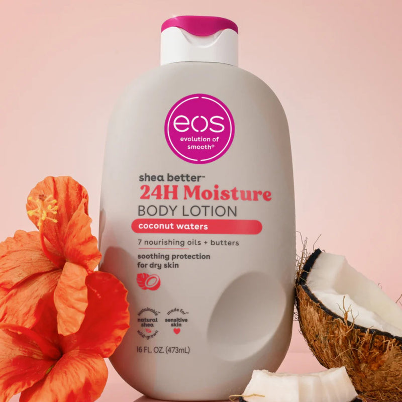 EOS Shea Better Body Lotion Coconut Water Flip Cap
