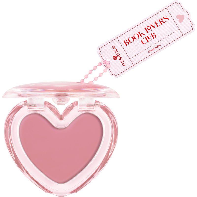 Essence Book Lovers Club Cheek Balm 01 Chapter: Pink Poetry, crèmige blushbalm voor de wangen
