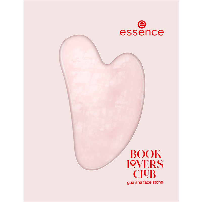 Essence Book Lovers Club Gua Sha Face Stone 01 Chapter: Forever Yours, hartvormige gua sha steen