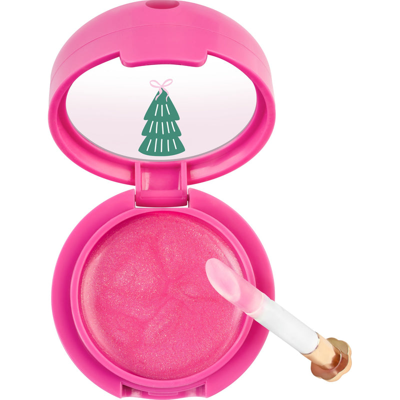 Essence Dancing Around the Xmas Tree Peptide Lip Mask 01 Sugarplum Slow Dance, een hydraterend lipmasker met glans
