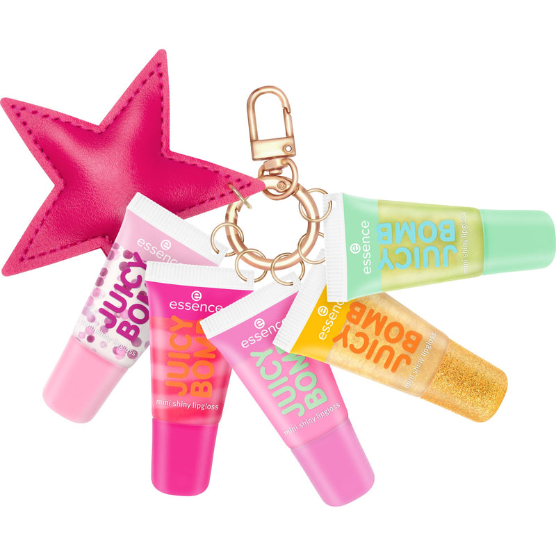 Essence Juicy Bomb Mini Shiny Lipgloss Set 01 Holiday Happiness