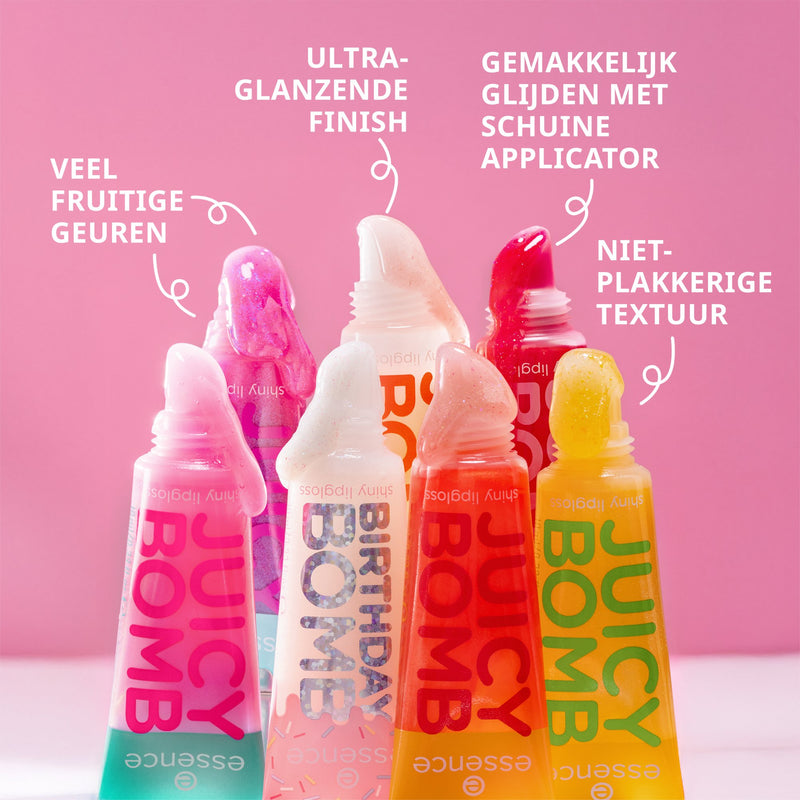 Essence Juicy Bomb Shiny Lipgloss 110 Crushed Berry