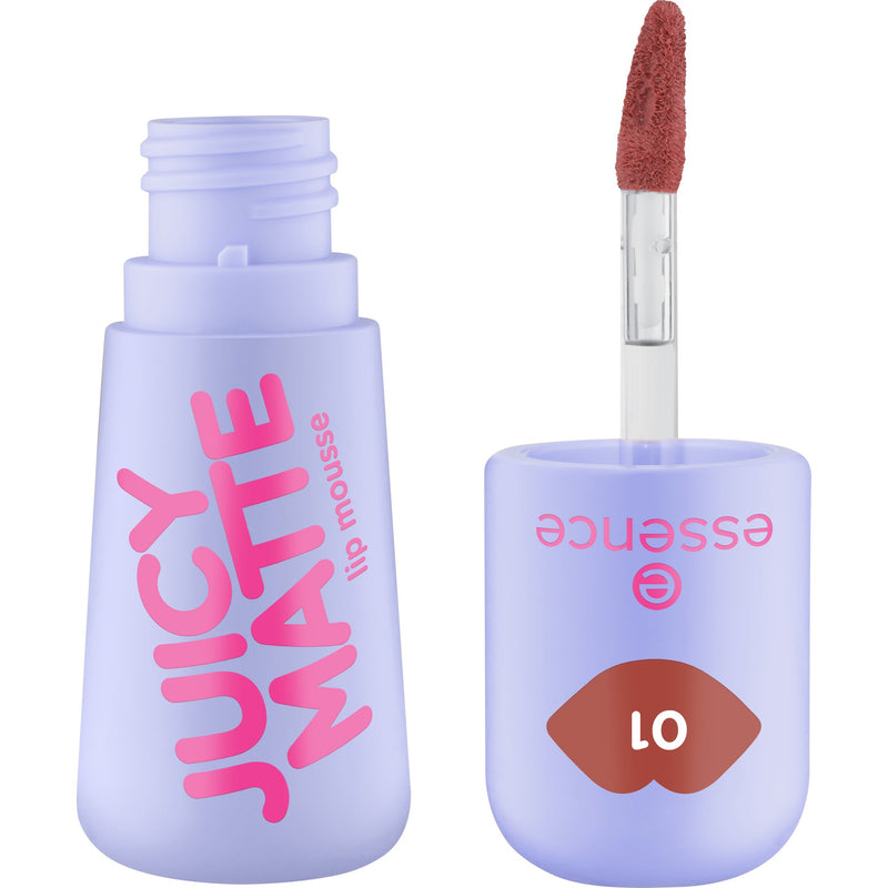 Essence Juicy Matte Lip Mousse 01 Maple Rouge