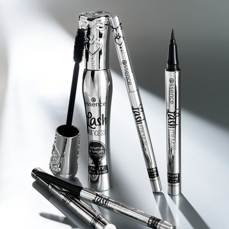 Essence Lash Princess Brush Liner Party 01 Deep Black Waterproof