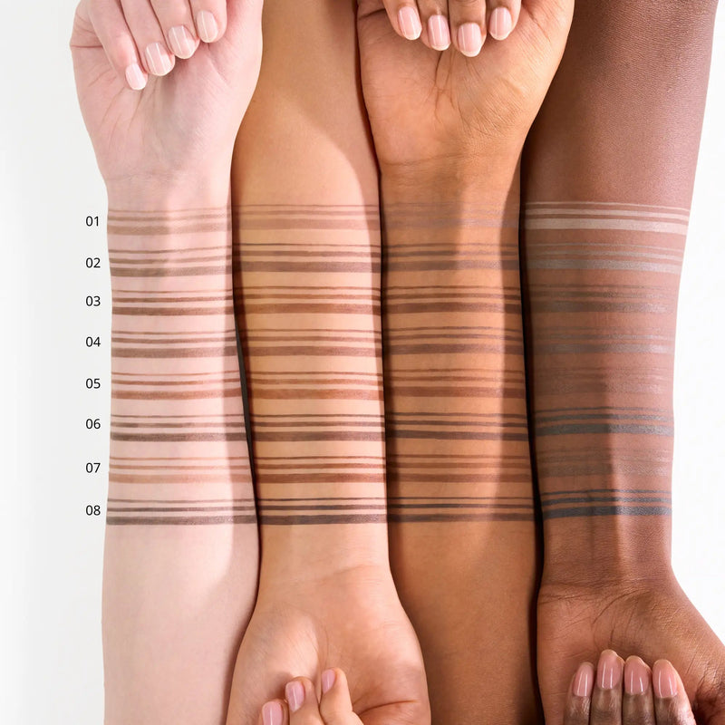 Essence Micro Precise Brow Pencil 05 Warm Brown, wenkbrauwpotlood met spoolie, foto 2 van 5