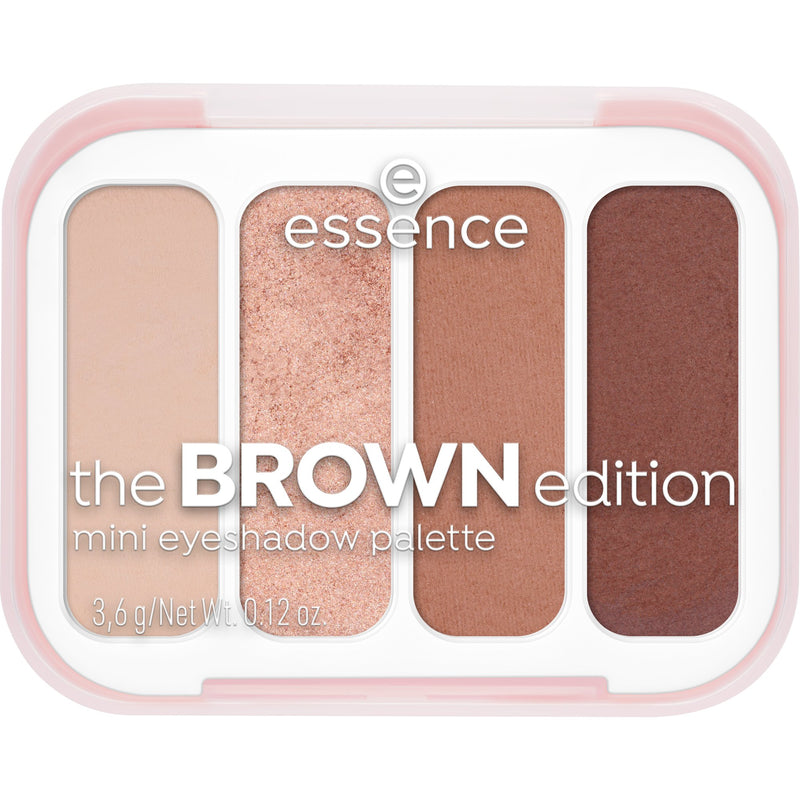 Essence The Brown Edition Mini Eyeshadow Palette