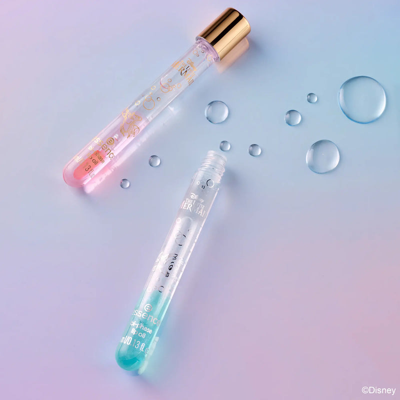 Essence X Disney The Little Mermaid Bi-phase Lip Oil 01 You Can Swim With Us