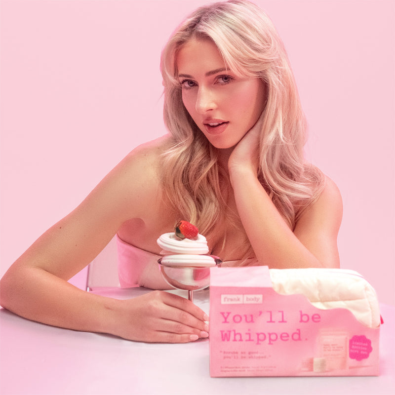Frank Body You'll Be Whipped Kit, giftset met drie koffie body scrubs en tas, foto 6 van 7