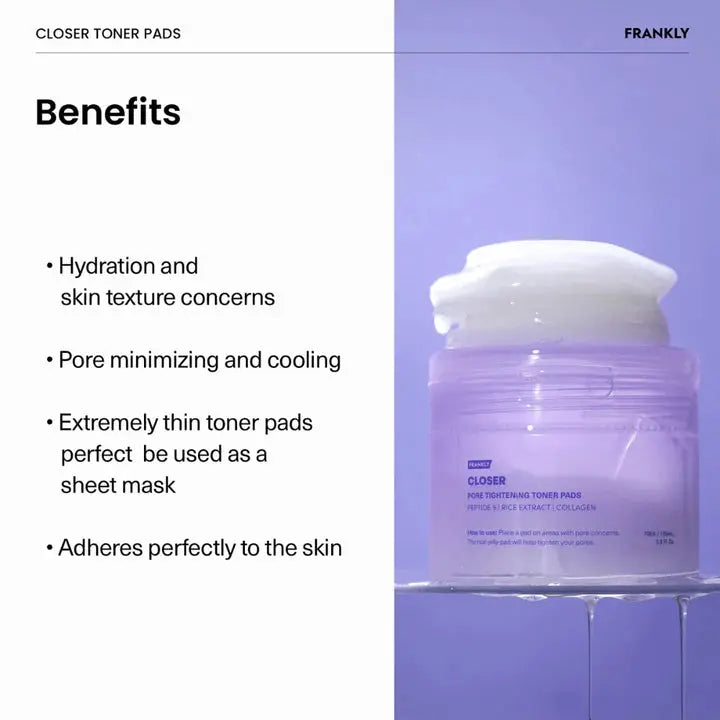 FRANKLY Closer Toner Pads