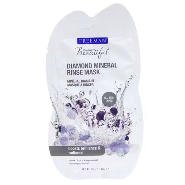 Freeman Rinse Mask Sachet Diamond Mineral