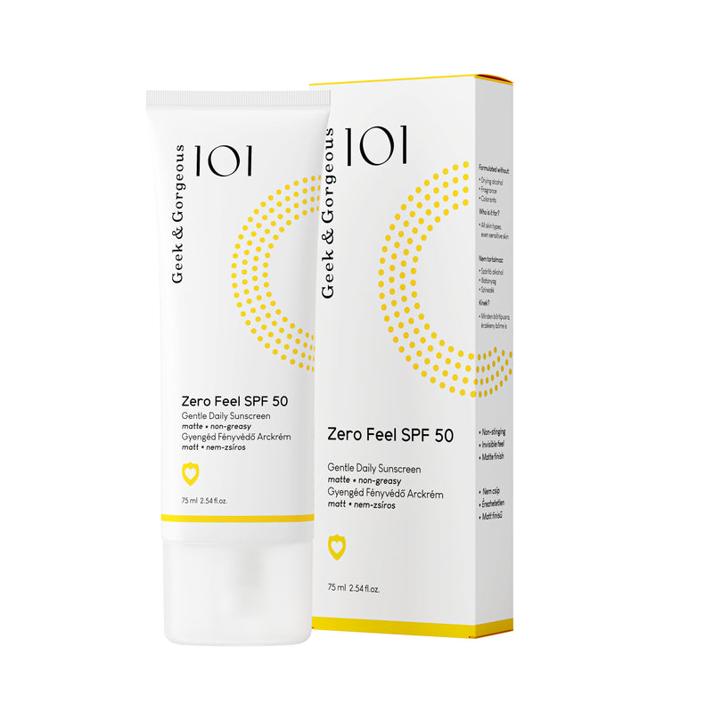 Geek & Gorgeous Zero Feel SPF 50