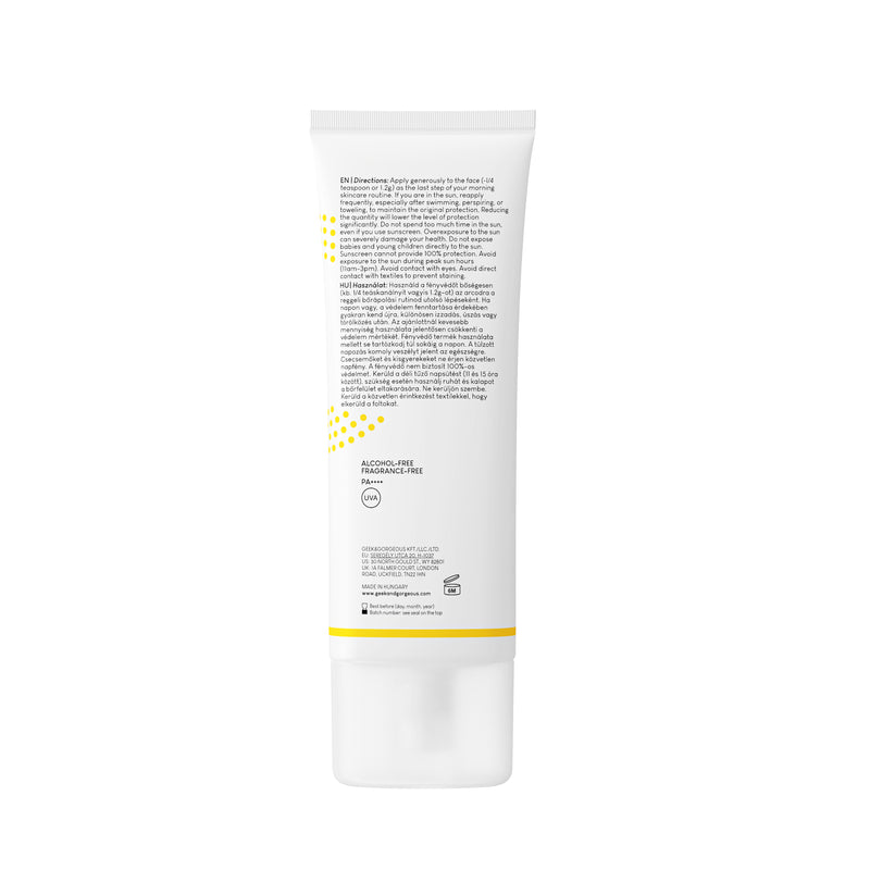 Geek & Gorgeous Zero Feel SPF 50