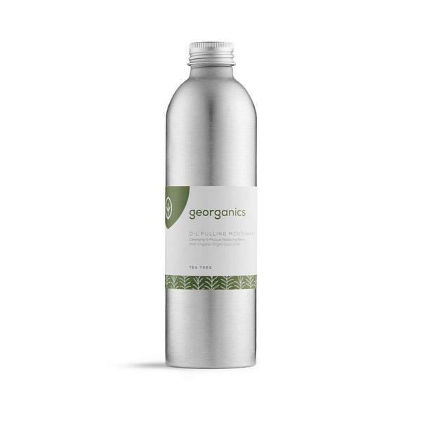 Georganics Oil Pulling Mouthwash Tea Tree