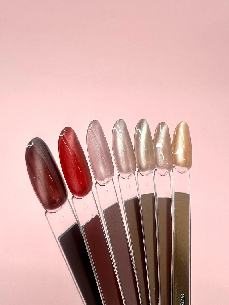 Glamlac Cat Eye Gel Polish Satin Cafe Silk