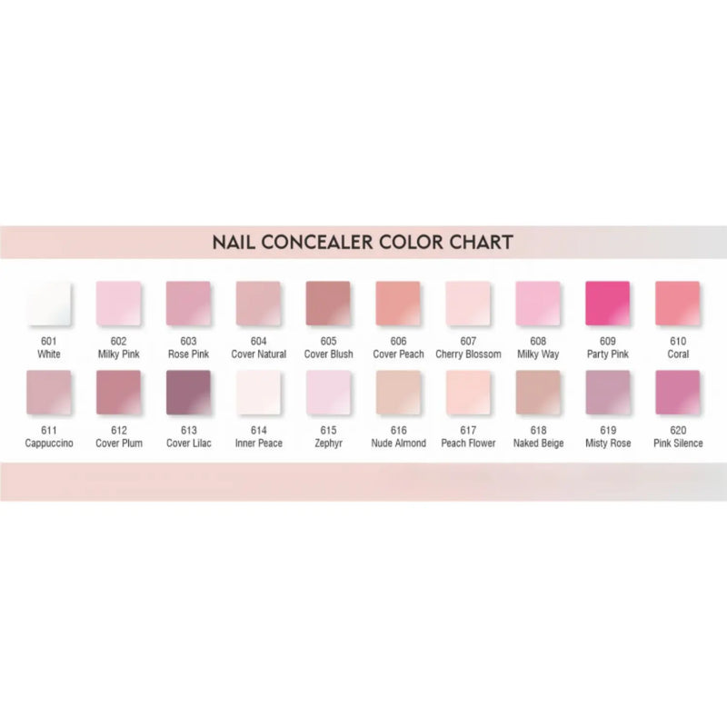 Glamlac Ruber Base Nail Concealer Rose Pink #603 15 ml
