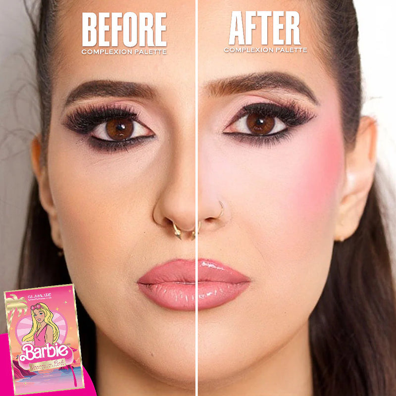 Glamlite x Barbie Dream In Pink Complexion Kit