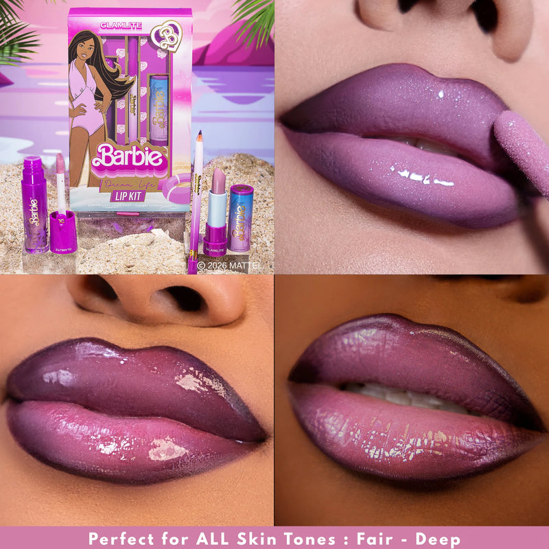 Glamlite x Barbie Dream Life Lip Kit