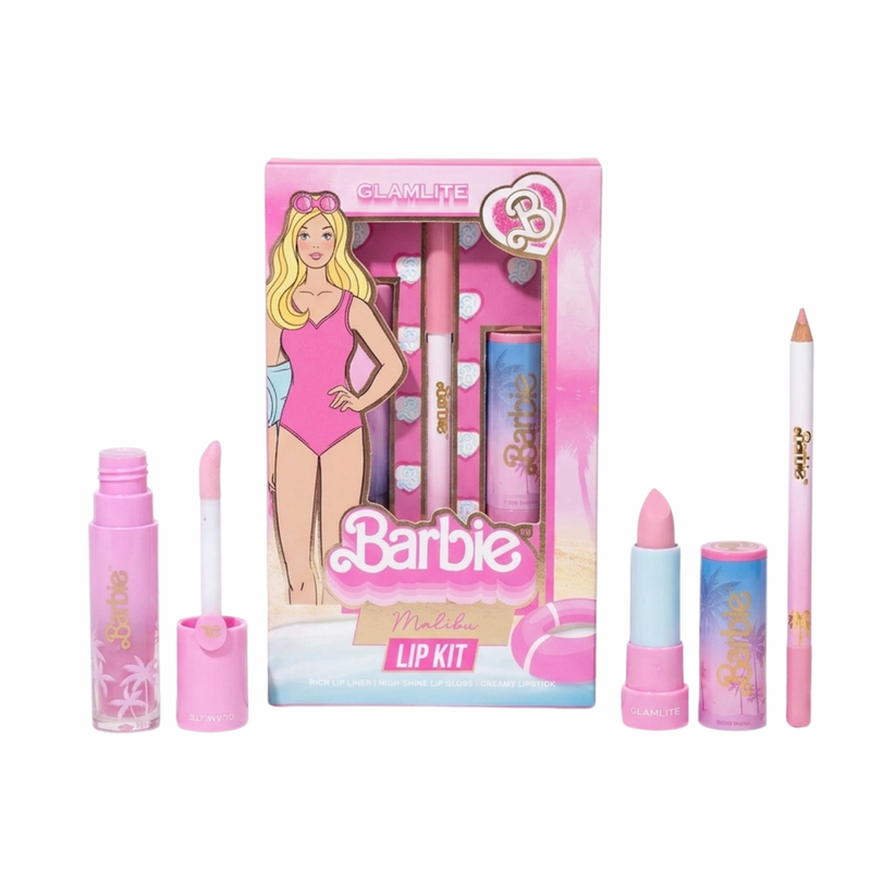Glamlite x Barbie Malibu Lip Kit
