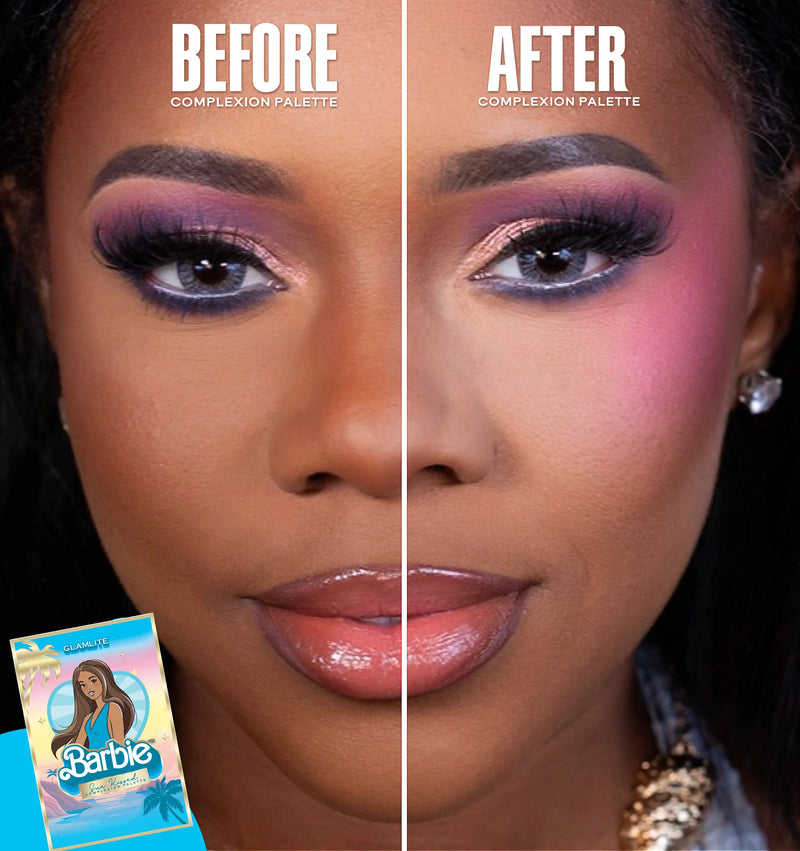 Glamlite x Barbie Sunkissed Complexion Kit