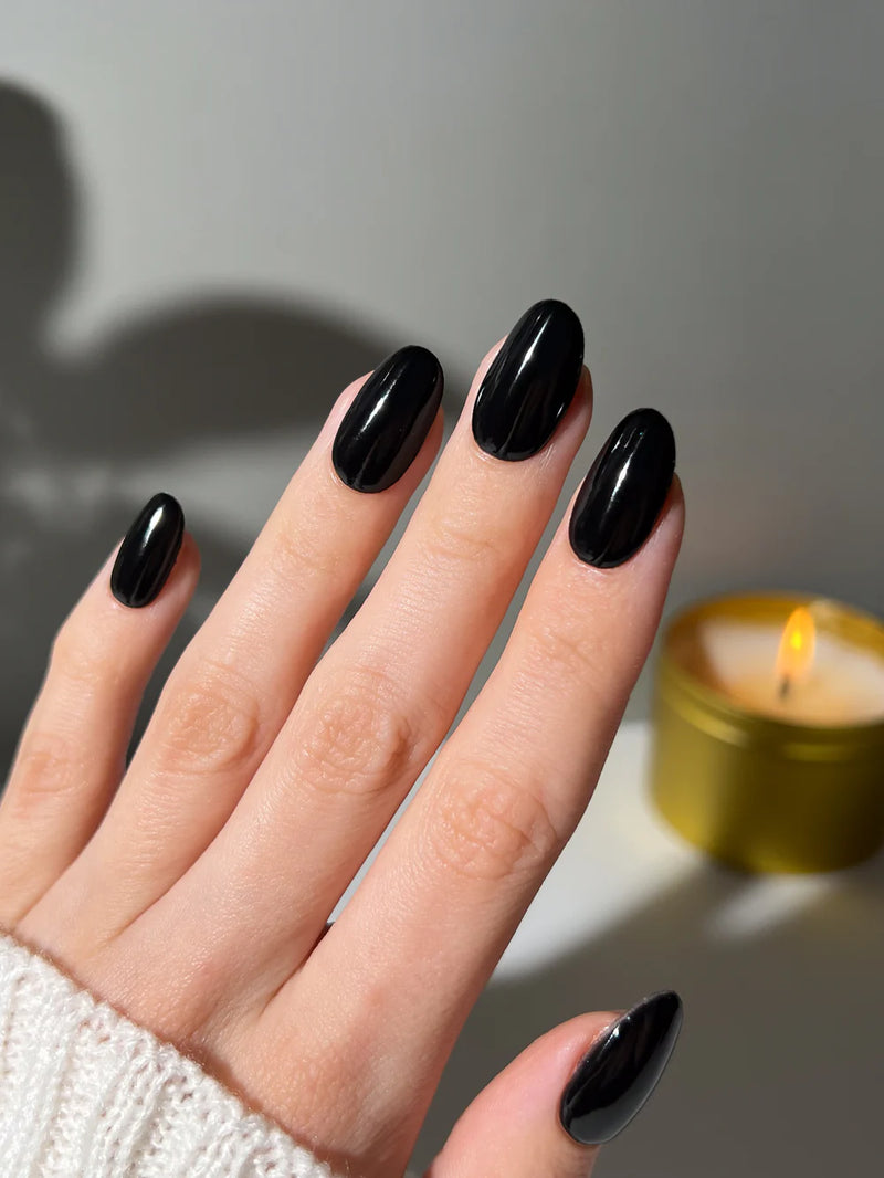 Glowdip Sapphire Black Dipping Powder