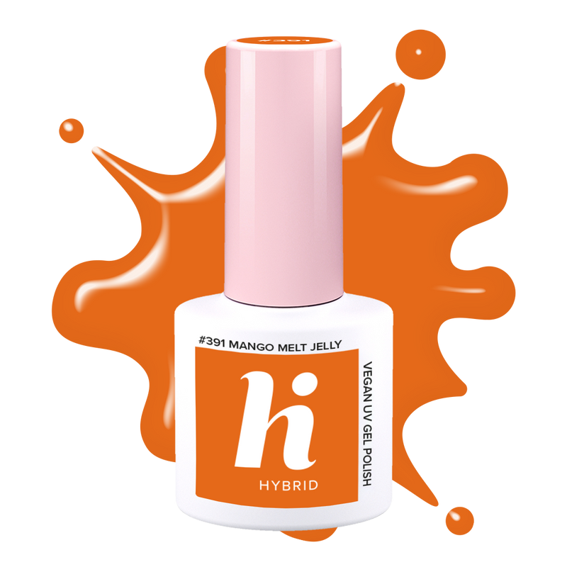 Hi Hybrid UV Gel Polish Jelly #391 Mango Melt