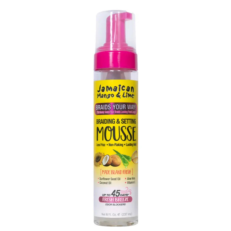 Jamaican Mango & Lime Braiding & Setting Mousse