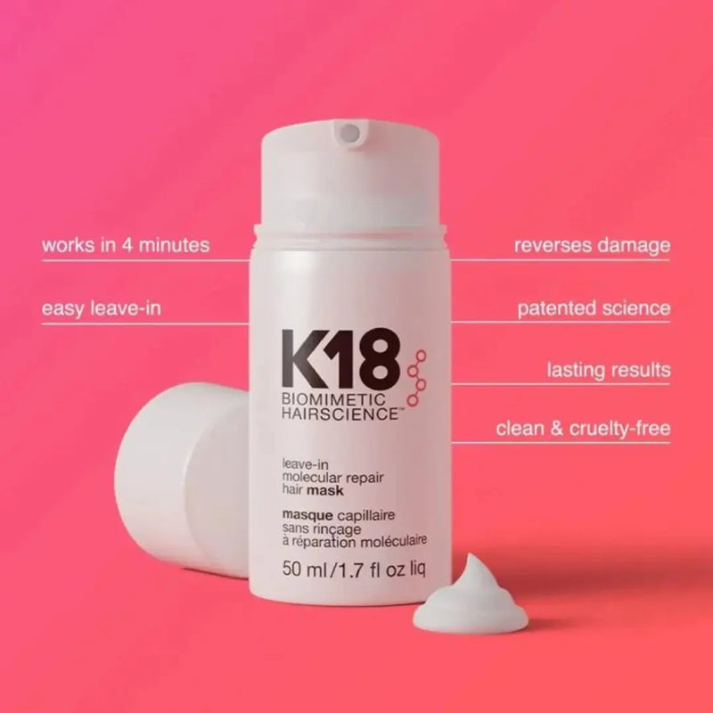 K18 Hair Leave-in Molecular Repair Mask 50 ml.