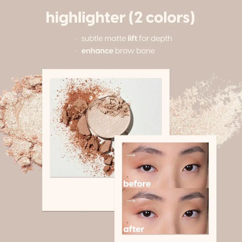 Kara Beauty Every Shade of You Gel & Powder Eyebrow Palette