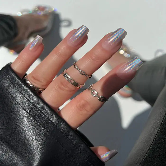 Kiara Sky xPress Pro Press-on Nails Oh Holo There