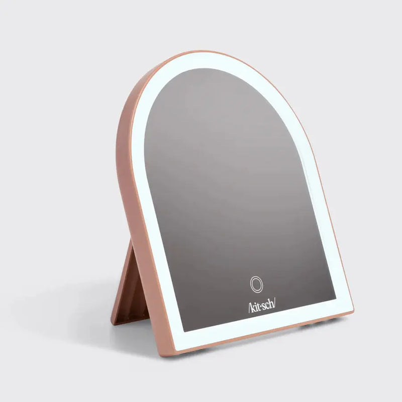 Kitsch Arch Desk Mirror Terracotta
