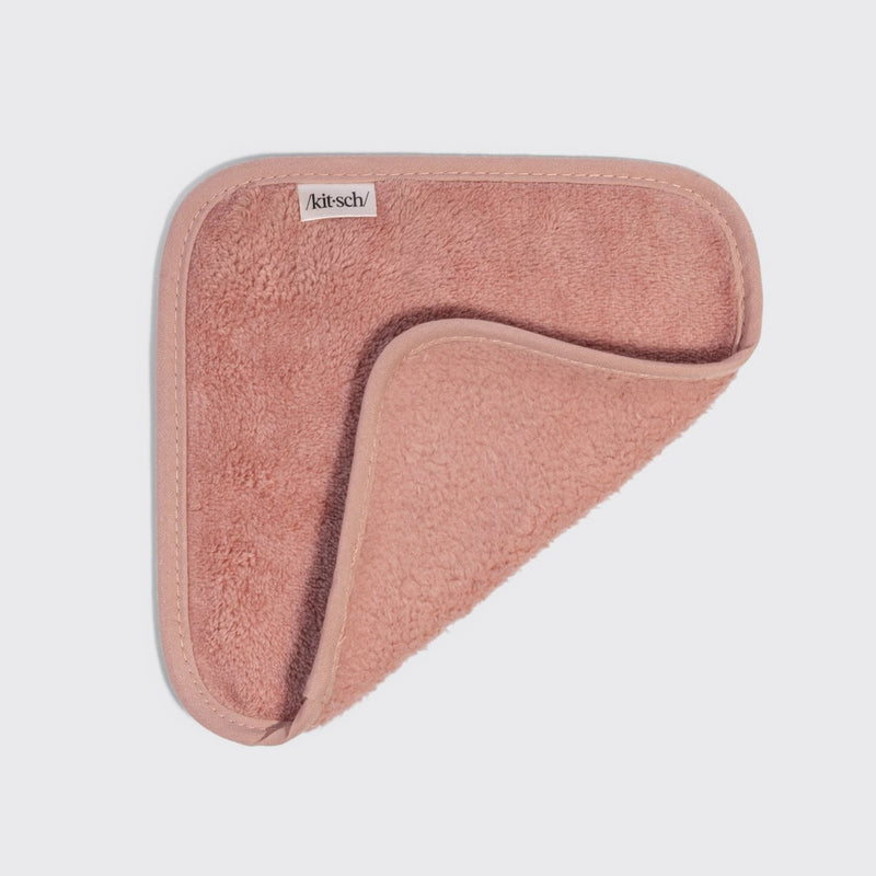 Kitsch Microfiber Face Towels 3pc Set Terracotta 5