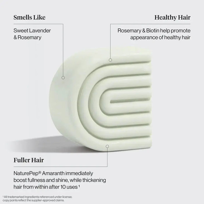 Kitsch Volumizing Rosemary & Biotin Shampoo & Conditioner Bar Set