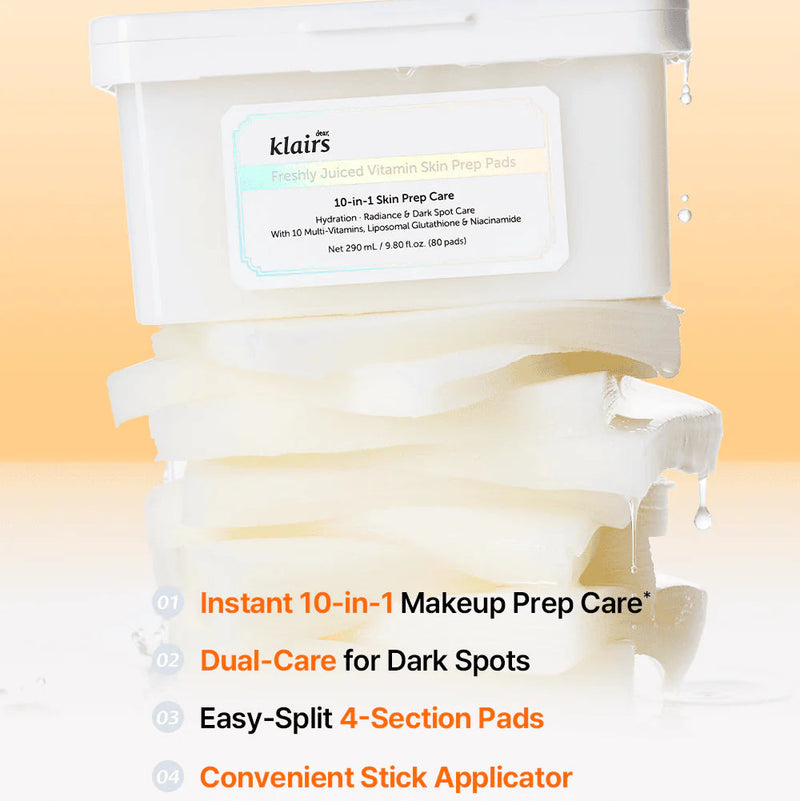 Klairs Freshly Juiced Vitamin Skin Prep Pads
