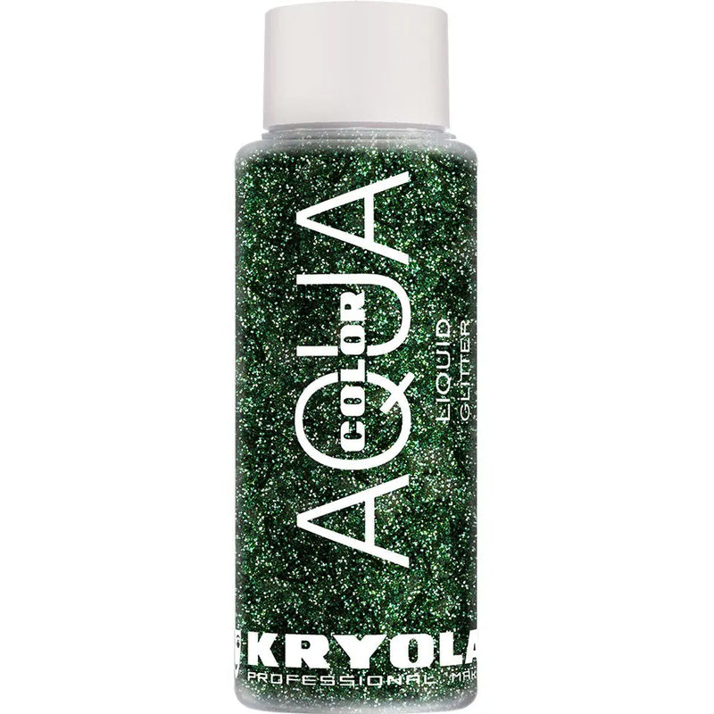 Kryolan Professional Make-up Aquacolor Liquid Glitter Green