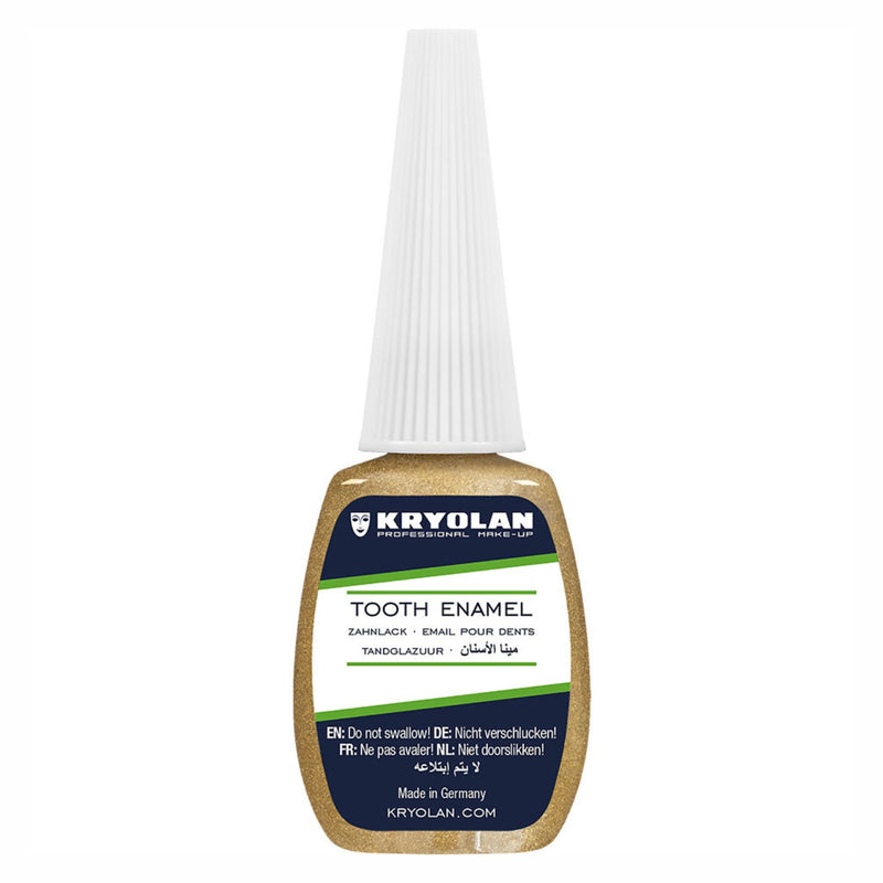 Kryolan Professional Make-up Tooth Enamel Metallic 12 ml. Gold