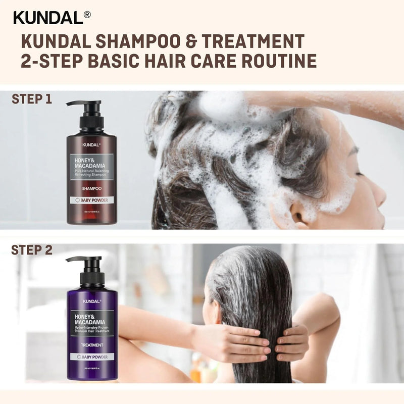 Kundal Honey & Macadamia Nature Shampoo White Musk