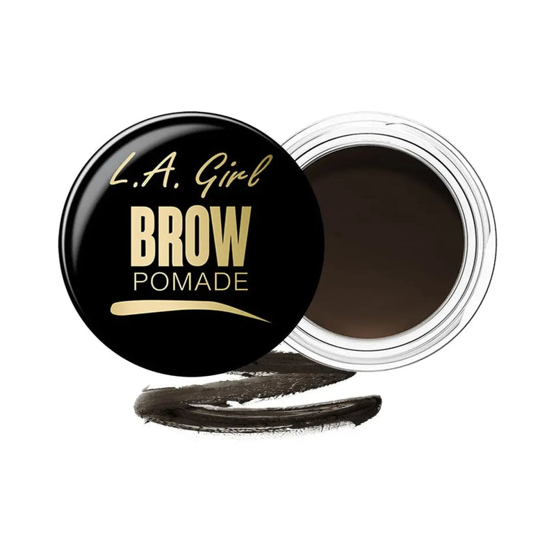 LA Girl Brow Pomade Soft Black, wenkbrauwpomade voor gedefinieerde wenkbrauwen