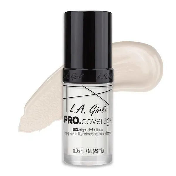 LA Girl HD Liquid Foundation GLM641 White (Lightener), vloeibare foundation voor egale teint