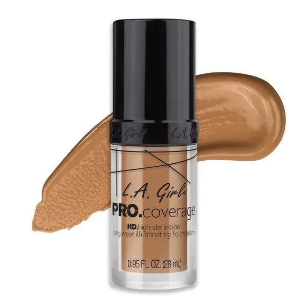 LA Girl HD Liquid Foundation GLM646 Beige, foundation met medium tot volle dekking