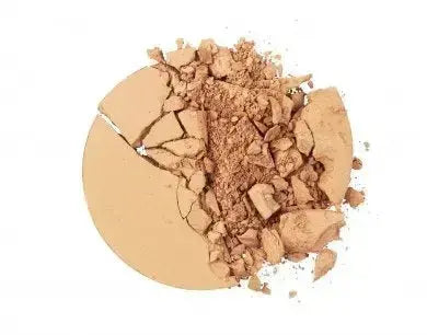 LA Girl Pressed Powder GPP605 Nude Beige, een compact poeder voor het gezicht met spiegel en spons