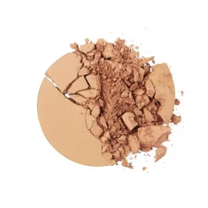 LA Girl Pressed Powder GPP605 Nude Beige, een compact poeder voor het gezicht met spiegel en spons