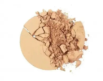 LA Girl Pressed Powder GPP605 Nude Beige, een compact poeder voor het gezicht met spiegel en spons
