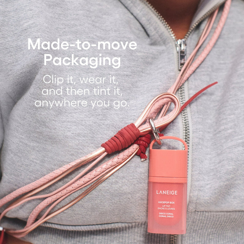 Laneige Juicepop Box Lip Tint Disco Coral