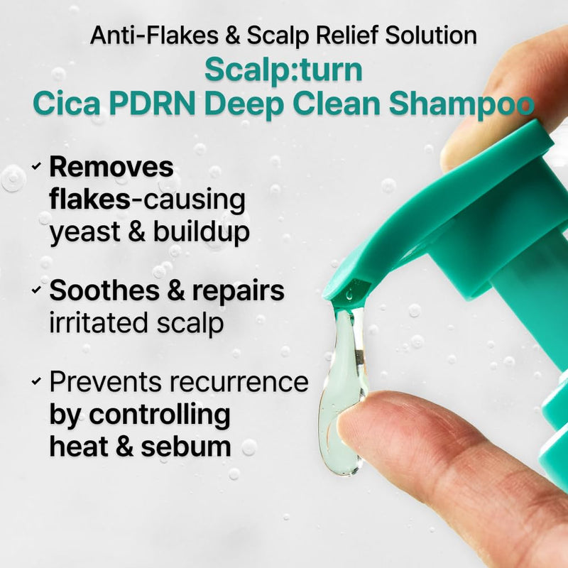 Lilyeve Scalp Turn Cica PDRN Deep Clean Shampoo