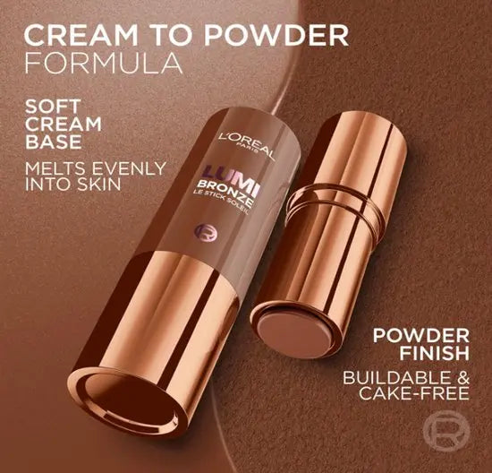 L'Oréal Paris Lumi Bronze Le Stick Soleil Bronzer 100 Sunkissed Rose