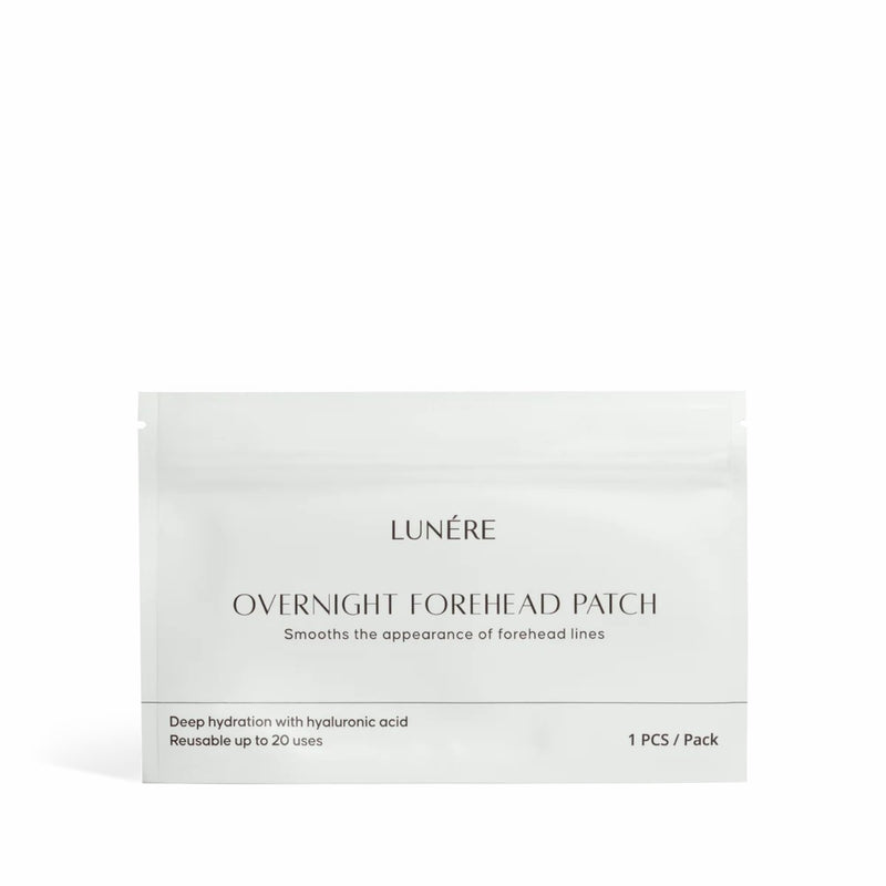 Lunere Overnight Forehead Patch, siliconen patch voor het voorhoofd