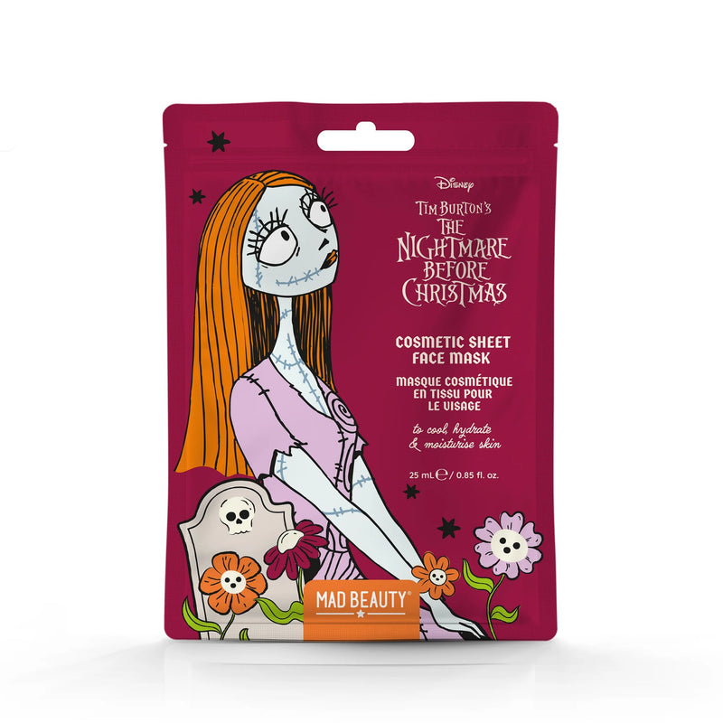 Mad Beauty Nightmare Before Christmas Too Cute To Spook Cosmetic Face Mask Sally